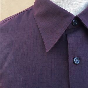 Burgundy dress shirt from Izod